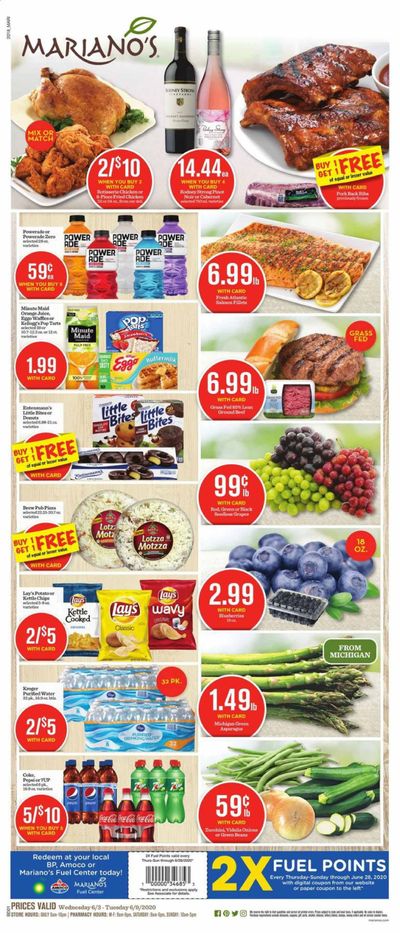 Mariano’s Weekly Ad & Flyer June 3 to 9