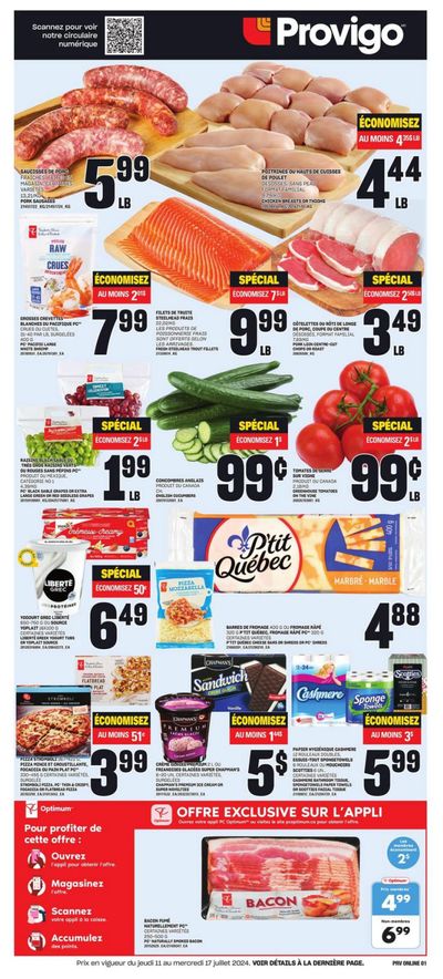Provigo Flyer July 11 to 17