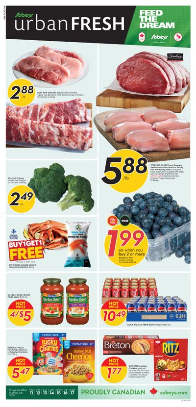 Sobeys Urban Fresh Flyer July 11 to 17