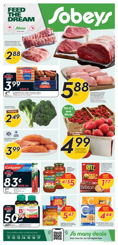 Sobeys (Atlantic) Flyer July 11 to 17