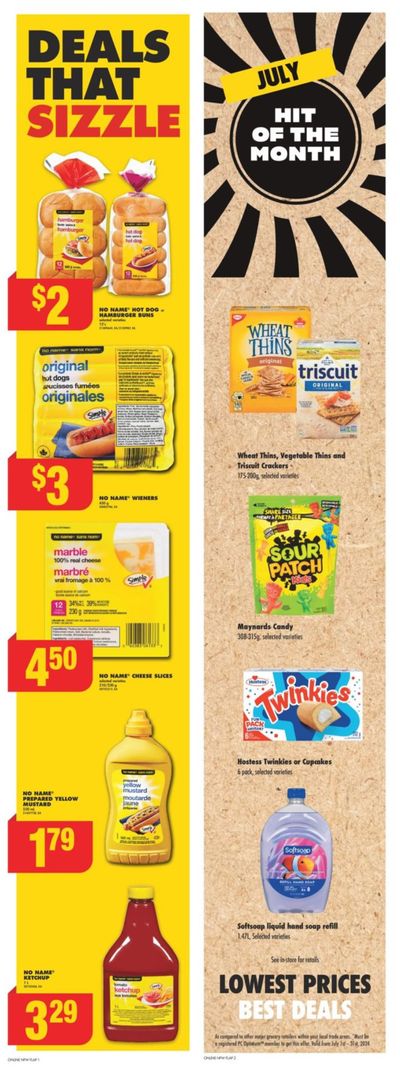No Frills (West) Flyer July 11 to 17