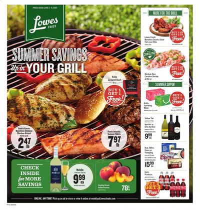 Lowes Foods Weekly Ad & Flyer June 3 to 9