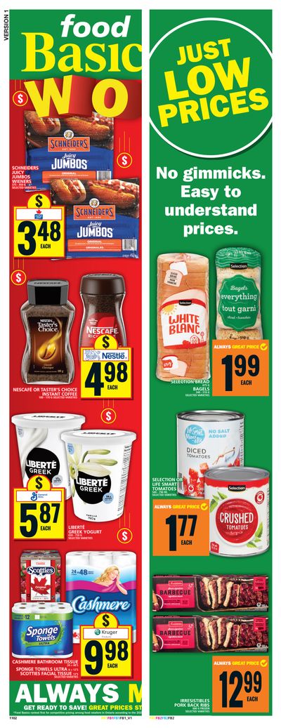 Food Basics Flyer July 11 to 17