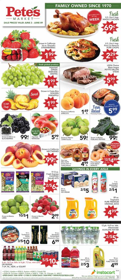 Pete's Fresh Market Weekly Ad & Flyer June 3 to 9