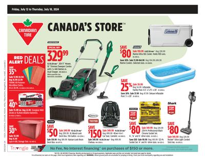 Canadian Tire (ON) Flyer July 12 to 18