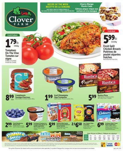 Clover Farm (Atlantic) Flyer July 11 to 17