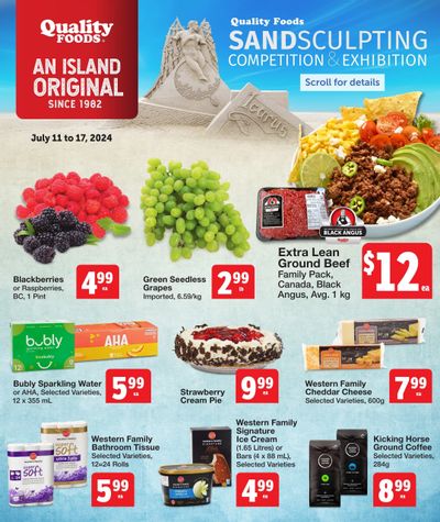 Quality Foods Flyer July 11 to 17