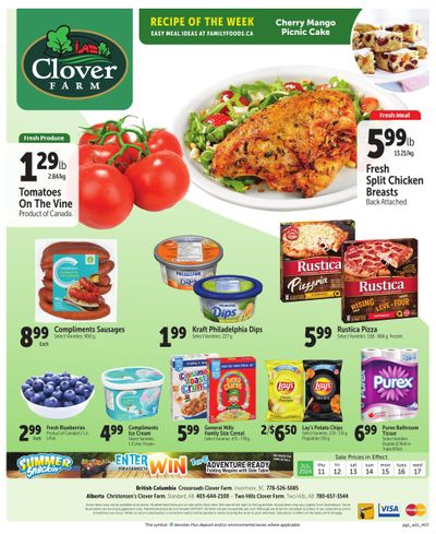 Clover Farm (West) Flyer July 11 to 17