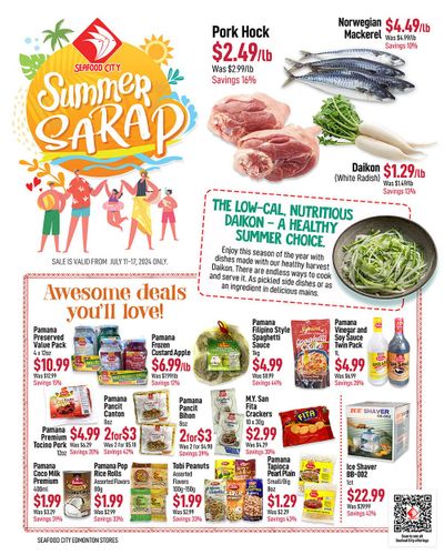 Seafood City Supermarket (West) Flyer July 11 to 17