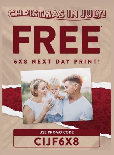 Walmart Canada Photo Centre: Free 6×8 Next Day Print