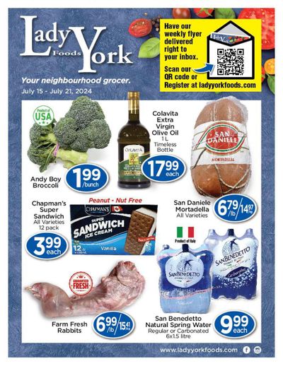 Lady York Foods Flyer July 15 to 21