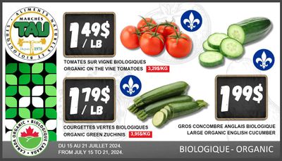 Marches Tau Produce Flyer July 15 to 21 Marches Tau Produce Flyer July 15 to 21