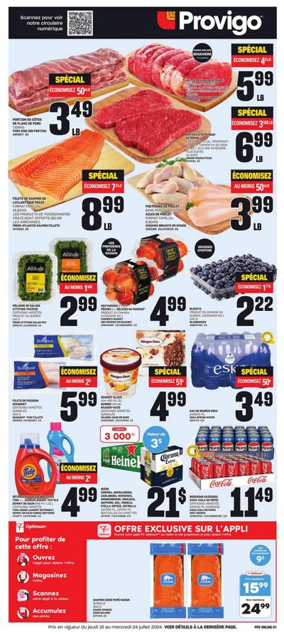 Provigo Flyer July 18 to 24