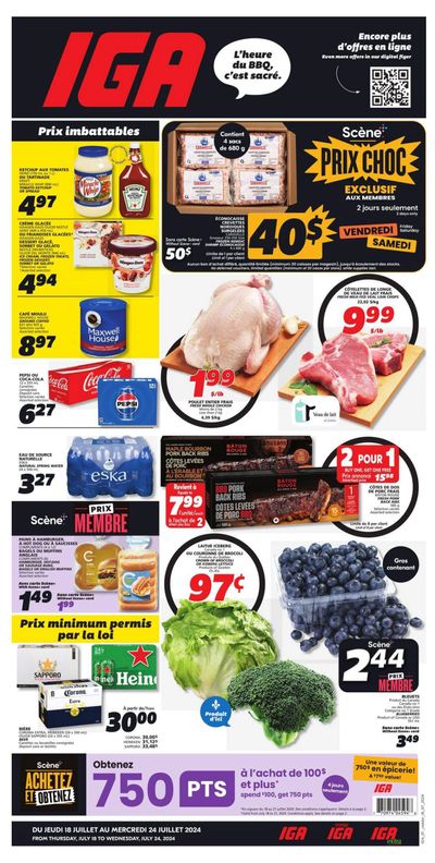 IGA (QC) Flyer July 18 to 24