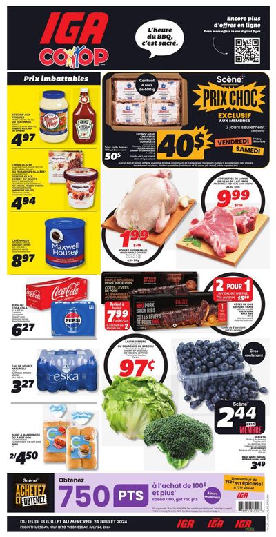IGA (NB) Flyer July 18 to 24