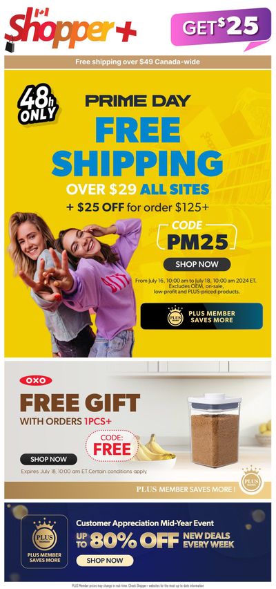 Shopper Plus Flyer July 16 to 23