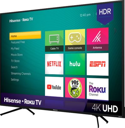Hisense 50-in. 4K HDR Roku Smart TV  On Sale for $ 367.99 at Costco Canada