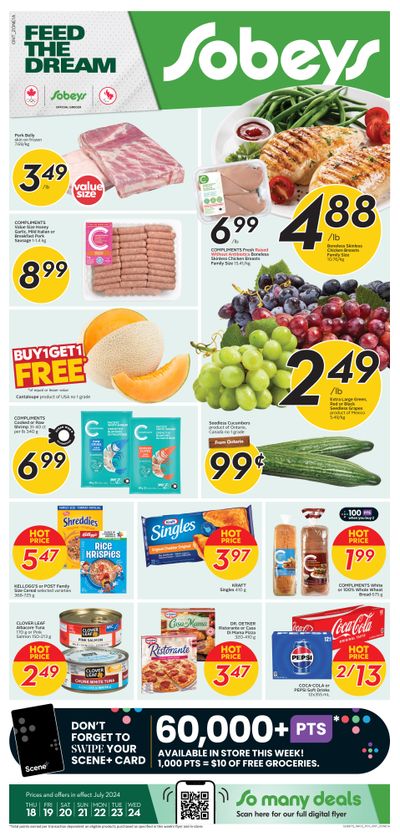 Sobeys (ON) Flyer July 18 to 24