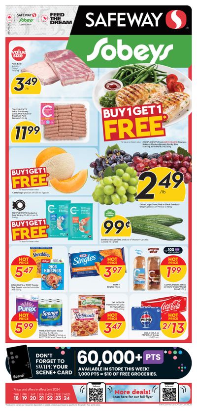 Sobeys/Safeway (AB) Flyer July 18 to 24 Sobeys/Safeway (AB) Flyer July 18 to 24