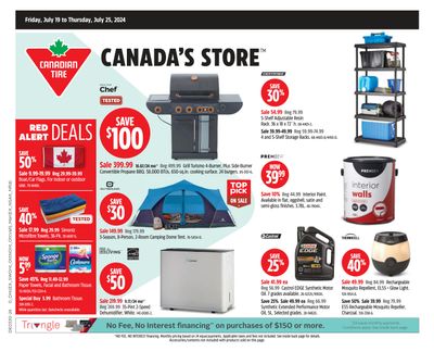 Canadian Tire (ON) Flyer July 19 to 25 Canadian Tire (ON) Flyer July 19 to 25