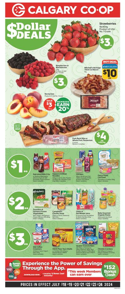 Calgary Co-op Flyer July 18 to 24