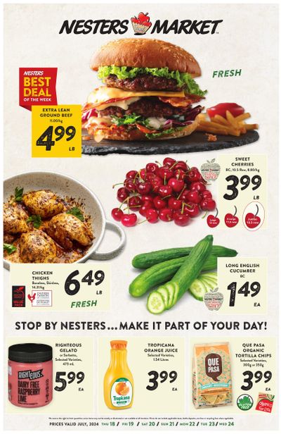 Nesters Market Flyer July 18 to 24