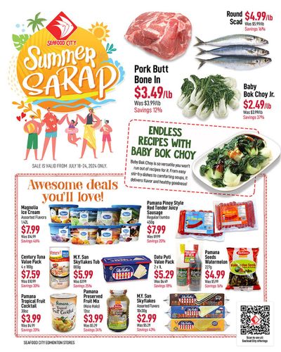 Seafood City Supermarket (West) Flyer July 18 to 24