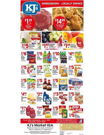 KJ´s Market Weekly Ad & Flyer June 3 to 9