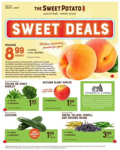 The Sweet Potato Flyer July 19 to August 1