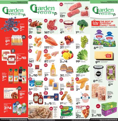 Garden Foods Flyer July 18 to 24