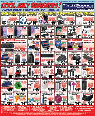 TechSource Flyer July 19 to August 2