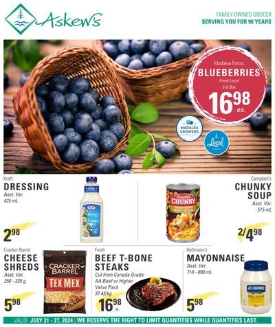 Askews Foods Flyer July 21 to 27