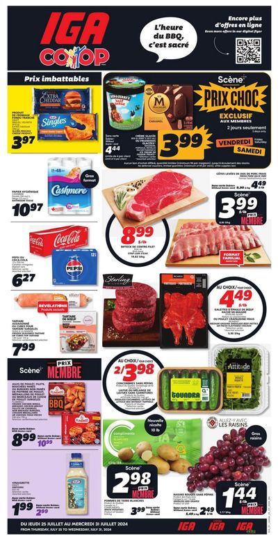 IGA (NB) Flyer July 25 to 31