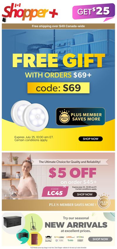 Shopper Plus Flyer July 23 to 30