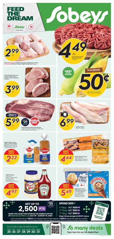 Sobeys (Atlantic) Flyer July 25 to 31