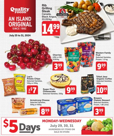 Quality Foods Flyer July 25 to 31