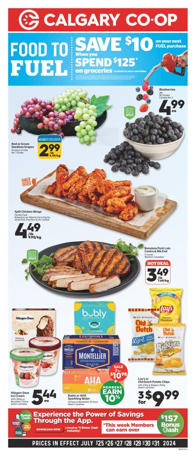 Calgary Co-op Flyer July 25 to 31