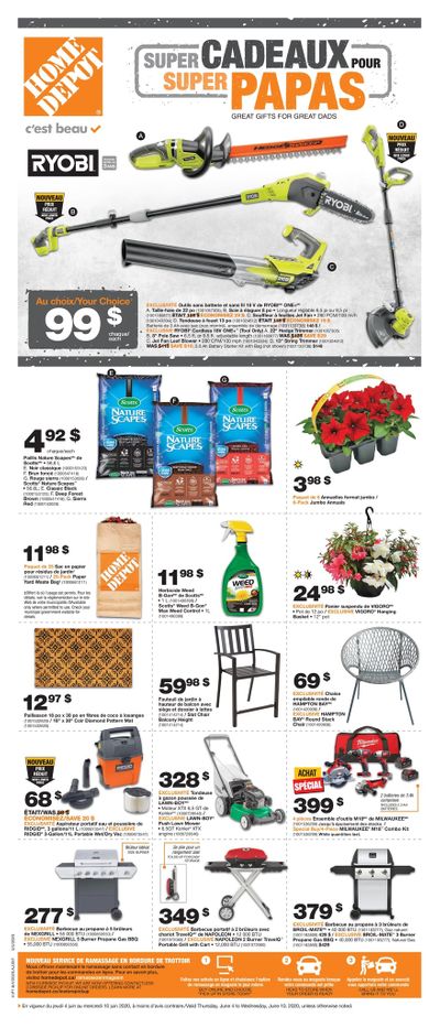 Home Depot (QC) Flyer June 4 to 10