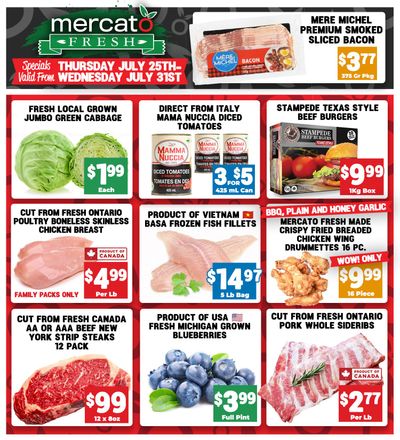 Mercato Fresh Flyer July 25 to 31