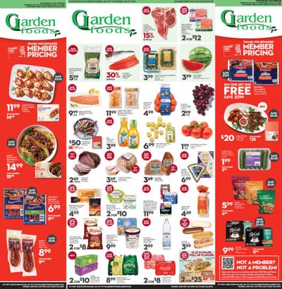 Garden Foods Flyer July 25 to 31