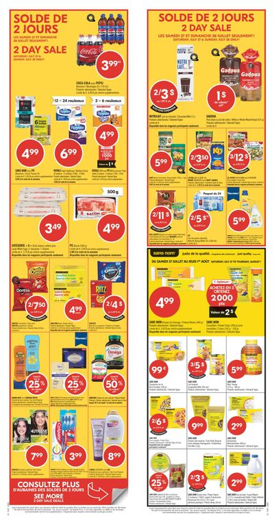Pharmaprix Flyer July 27 to August 1