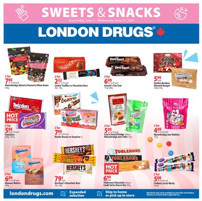 London Drugs Sweets and Snacks Flyer June 5 to 24