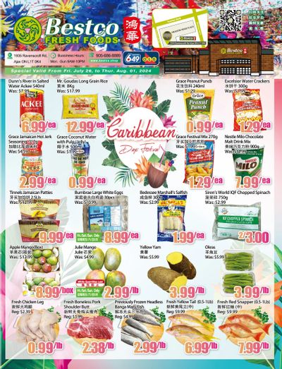BestCo Food Mart (Ajax) Flyer July 26 to August 1