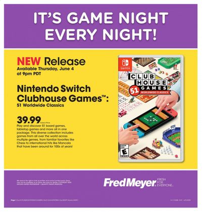 Fred Meyer Weekly Ad & Flyer June 4 to 5
