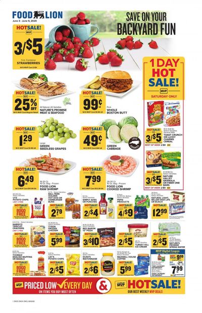 Food Lion Weekly Ad & Flyer June 3 to 9