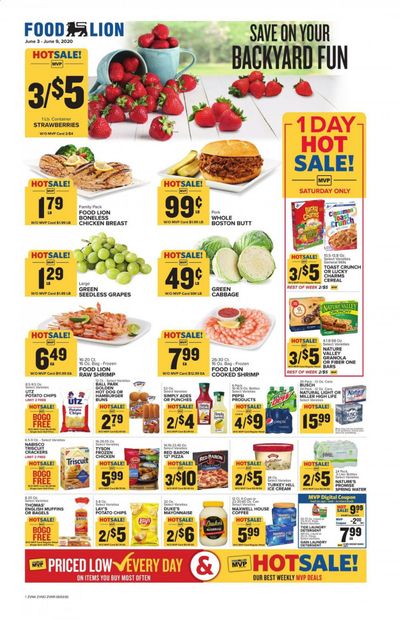 Food Lion Weekly Ad & Flyer June 3 to 9