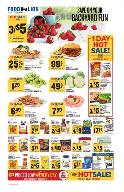 Food Lion Weekly Ad & Flyer June 3 to 9
