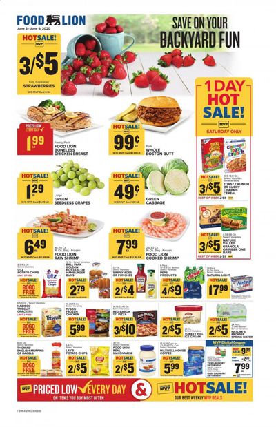 Food Lion Weekly Ad & Flyer June 3 to 9
