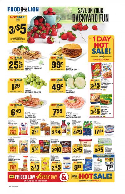 Food Lion Weekly Ad & Flyer June 3 to 9