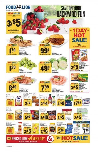 Food Lion Weekly Ad & Flyer June 3 to 9